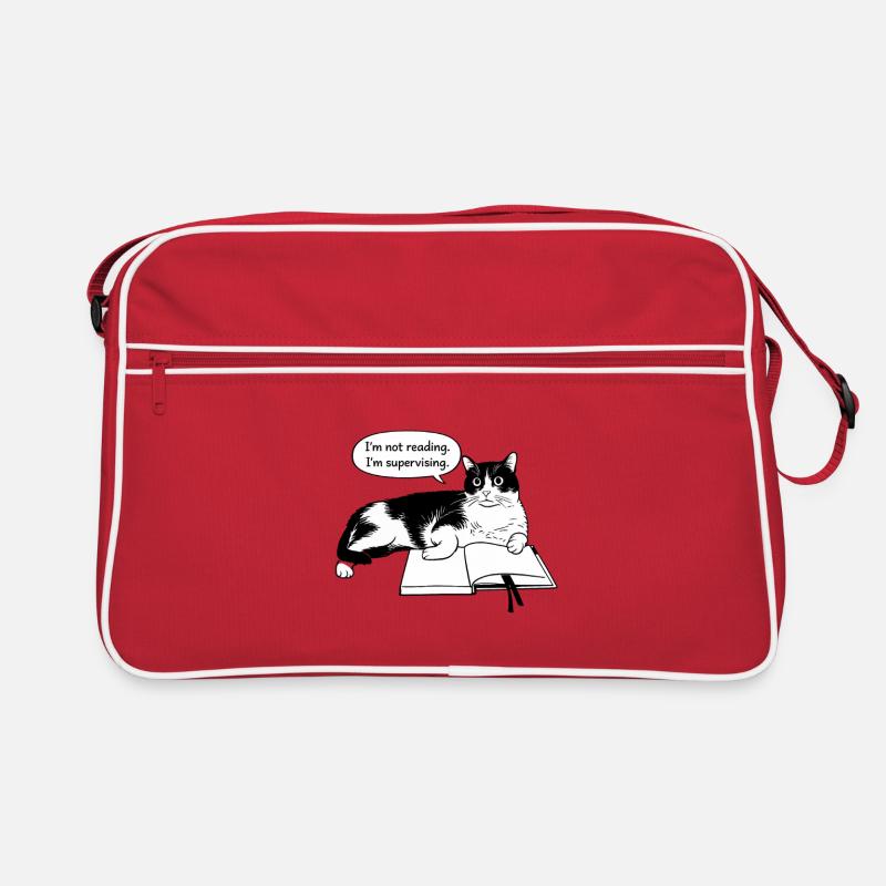 Je ne lis pas Sac Retro