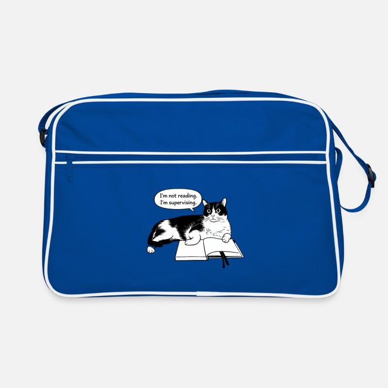 Je ne lis pas Sac Retro