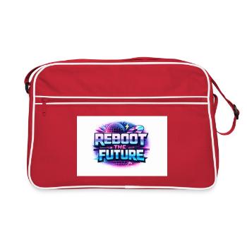 Reboot the Future Neon - Retro Bag - red/white - Front