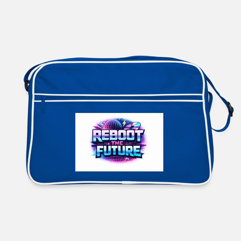 Reboot the Future Neon Retro Tasche