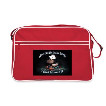 Dealer Golden Rule - Retro Bag - red/white - Front