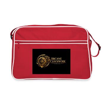 logga_arcclockwork - Retro Bag - red/white - Front