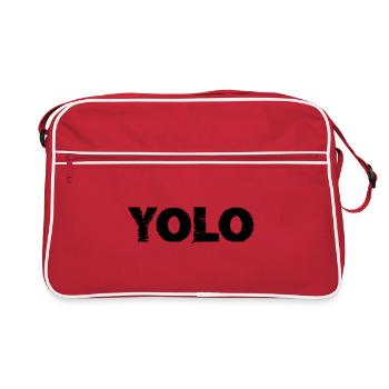 Yolo - Sac Retro - rouge/blanc - Devant