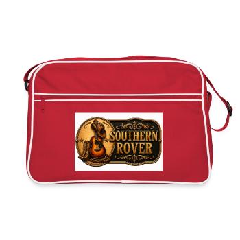 Southern Rover Western Guitar - Retro Bag - red/white - Front