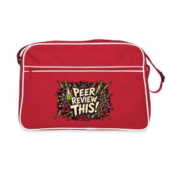Critiquez cela par les pairs ! Lab Pop Art - Sac Retro - rouge/blanc - Devant