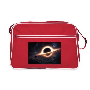 Saturn Fire - Retro Bag - red/white - Front