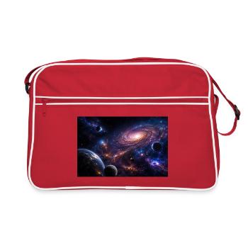 Voie Lactée - Sac Retro - rouge/blanc - Devant