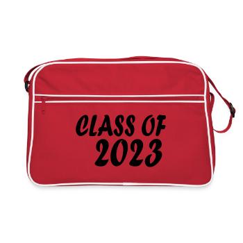 Class of 2023 - Retro Bag - red/white - Front