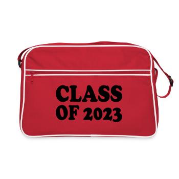 Class of 2023 - Retro Bag - red/white - Front