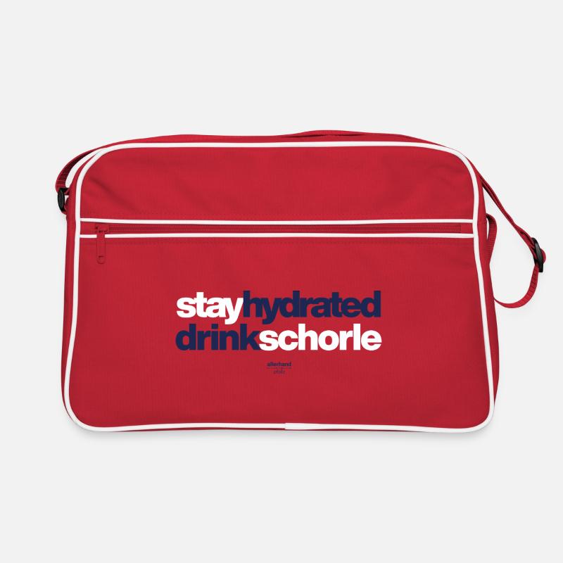 Restez hydraté, boissons spritzer Sac Retro