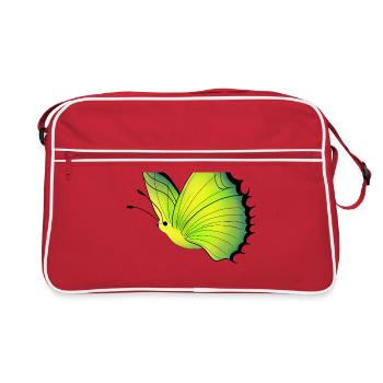 Papillon - Sac Retro - rouge/blanc - Devant