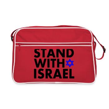 Israel - Sac Retro - rouge/blanc - Devant