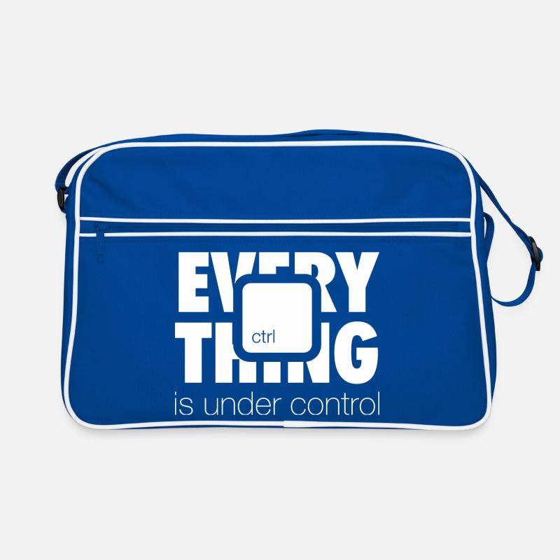 Sous ctrl (sombre) Sac Retro