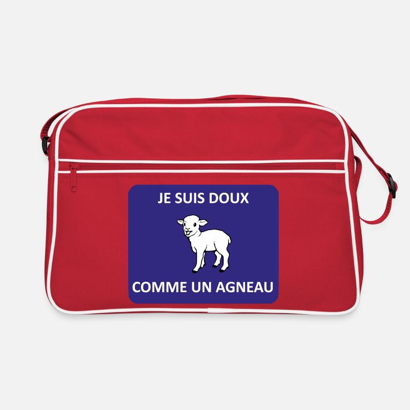 Gentle as a lamb Retro Bag