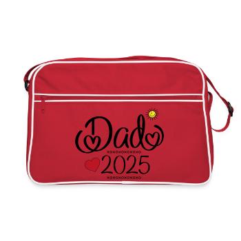 Dad 2025 - Retro Bag - red/white - Front