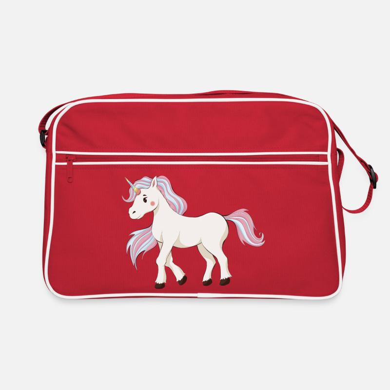 Einhorn Retro Tasche