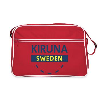 Kiruna Arctic Emblem - Retro Bag - red/white - Front