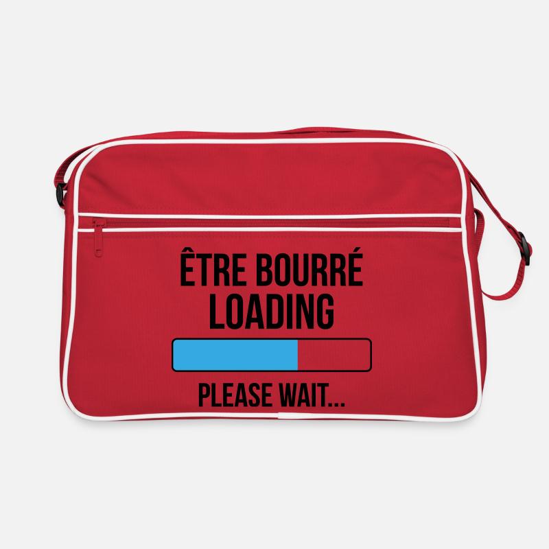 Vollstopfen beim Laden... Bitte warten Retro Tasche