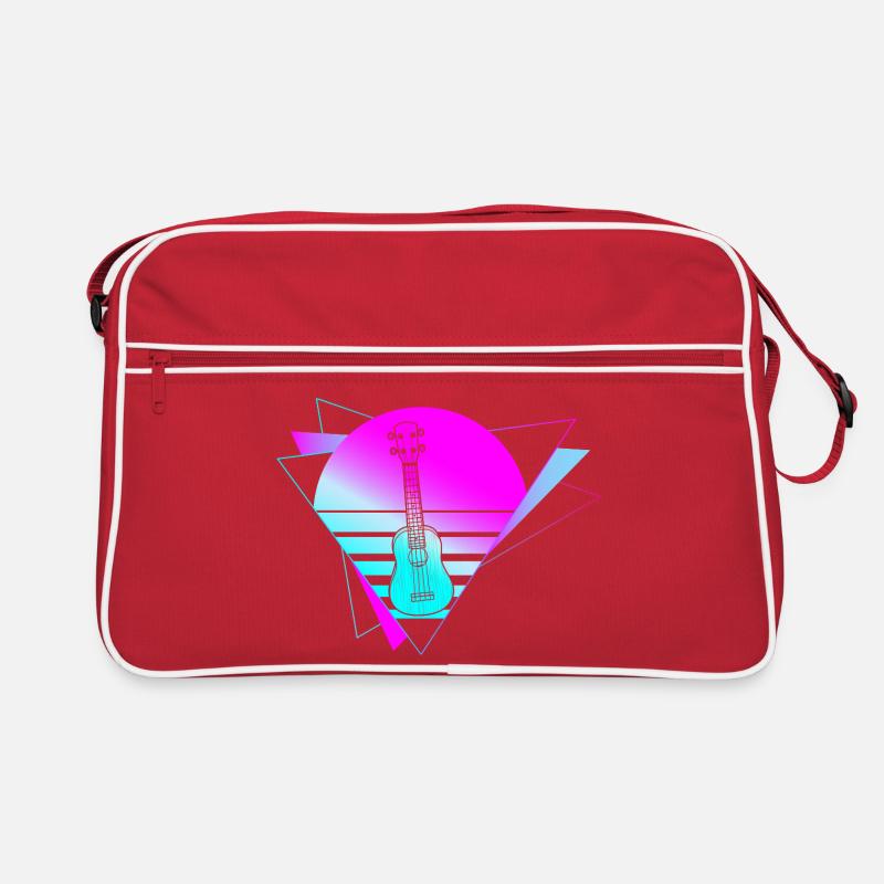 Ukulélé hawaïen ukélé rétro années 80 90 Sac Retro