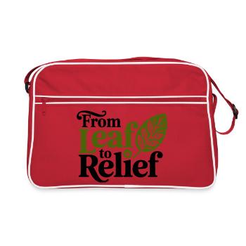 Elite Clinical Botanical Relief Authority  - Retro Bag - red/white - Front