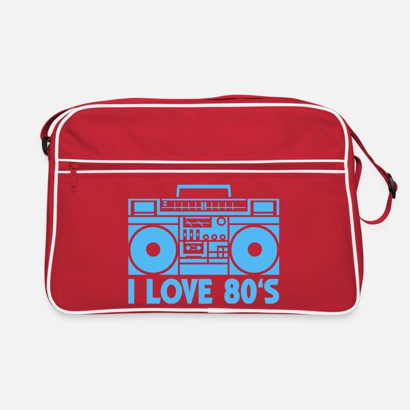 80s Boombox Statement Retro Bag