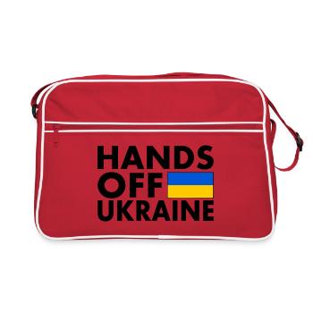 hands off ukraine - Sac Retro - rouge/blanc - Devant