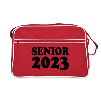 Senior 2023 - Sac Retro - rouge/blanc - Devant