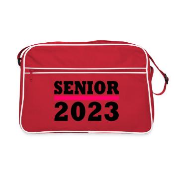 Senior 2023 - Sac Retro - rouge/blanc - Devant