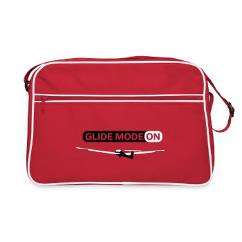 Planeur Vol à voile Planeur - Sac Retro - rouge/blanc - Devant