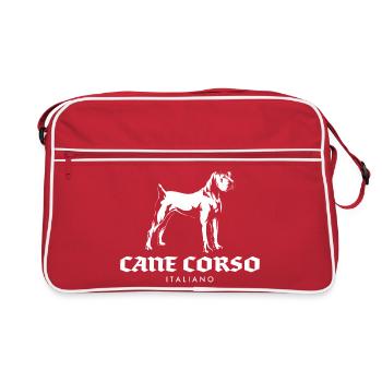 Cane Corso Italiano - Sac Retro - rouge/blanc - Devant