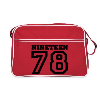 1978 - Retro Bag - red/white - Front