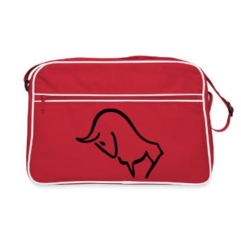 stier - Sac Retro - rouge/blanc - Devant