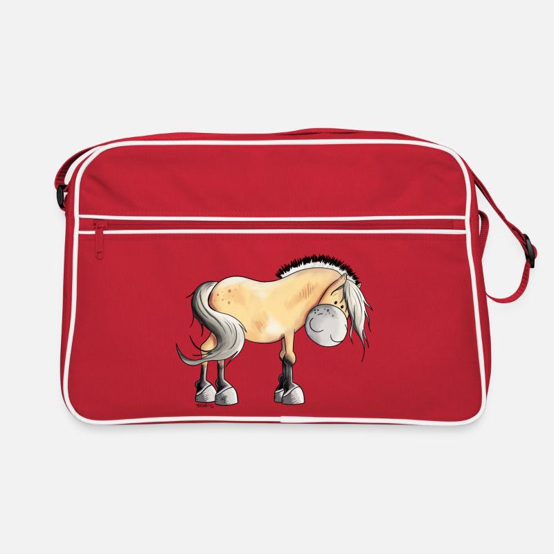 Drolliger Norweger Retro Tasche