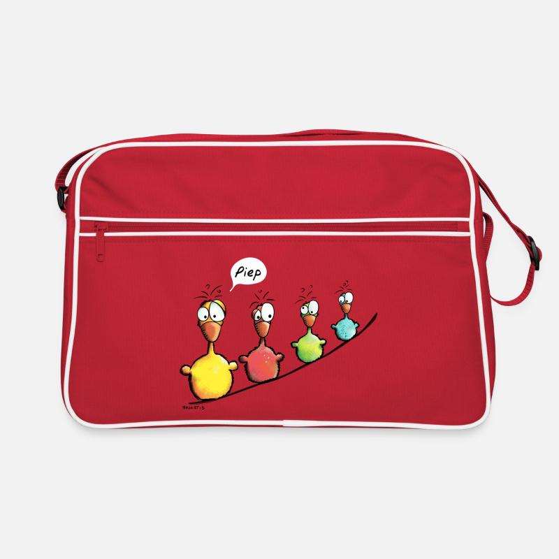 Vogelleine Piep Retro Tasche