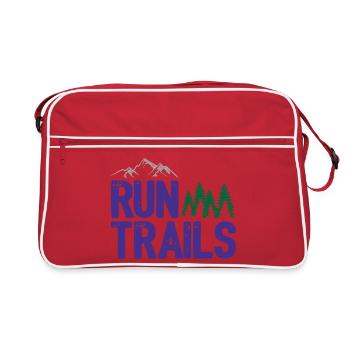 Run Trails - Sac Retro - rouge/blanc - Devant