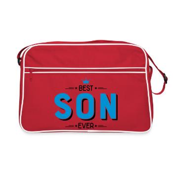 Best son - Retro Bag - red/white - Front