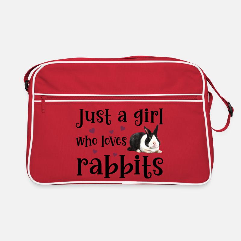 Hase Kaninchen Retro Tasche