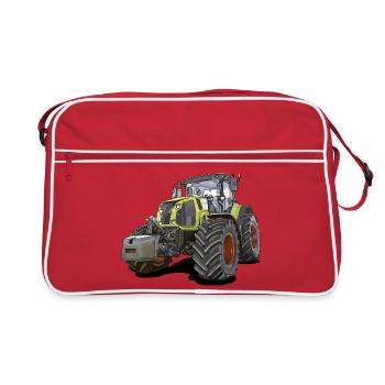 Tracteur Géant - Sac Retro - rouge/blanc - Devant