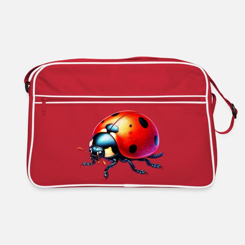 Marienkäfer Retro Tasche
