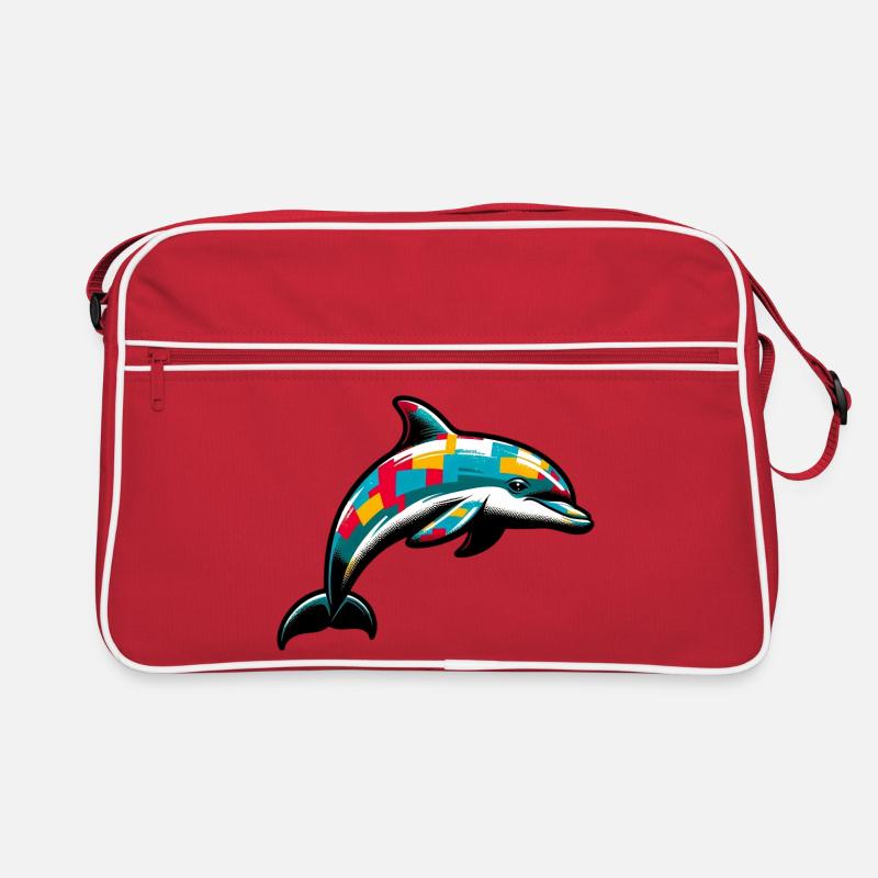 Delfin Retro Tasche