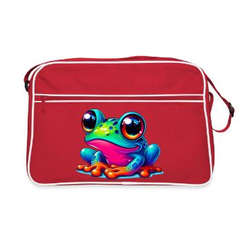 Grenouille - Sac Retro - rouge/blanc - Devant