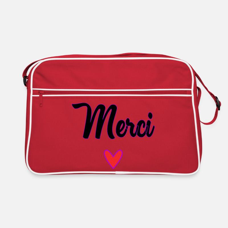 MAÎTRE. MAITRE. MERCI. MERCI MAÎTRE. MAITRE Sac Retro