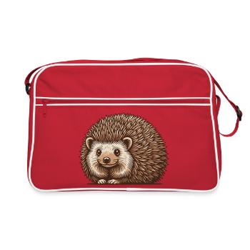 Hérisson - Sac Retro - rouge/blanc - Devant