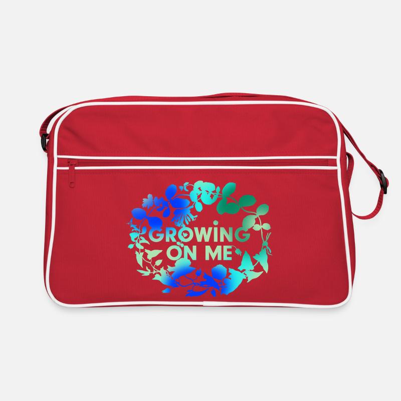 Wächst mit jedem Tag Retro Tasche