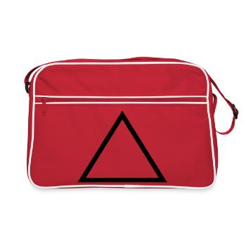 Triangle - Retro Bag - red/white - Front