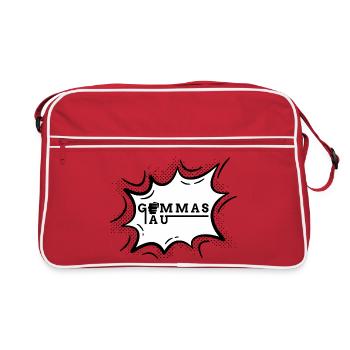 Gemmas au - let's tackle it - Retro Bag - red/white - Front