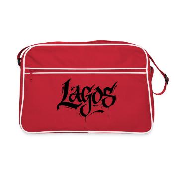 Lagos - Sac Retro - rouge/blanc - Devant
