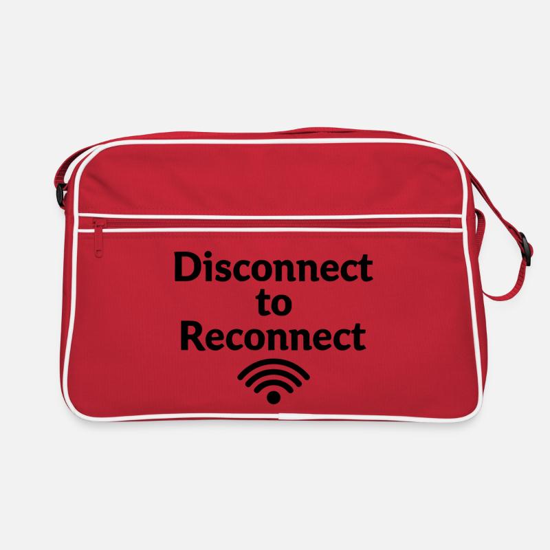 Déconnectez-vous pour vous reconnecter Arrêtez-vous d’abord Sac Retro