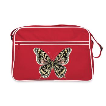 Papillon bohème - Sac Retro - rouge/blanc - Devant