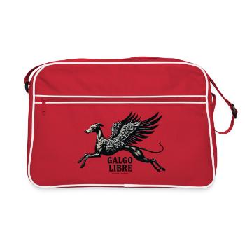 Galgo Libre No1 - Retro Bag - red/white - Front